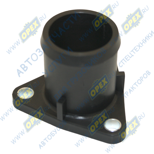 320/04540 Патрубок (ПВХ) ф48 L=60 треуг. фланец 83х83 3отв.ф9 термостата (320/04890) Spare Parts